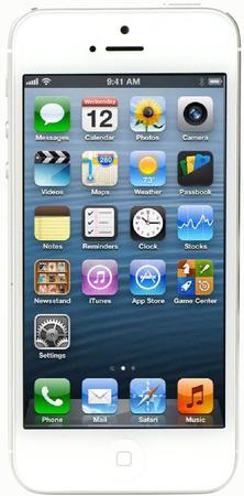 Смартфон Apple iPhone 5 32Gb White & Silver - Ступино