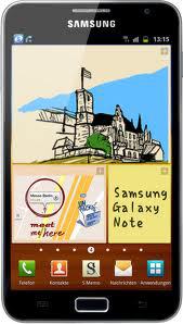 Смартфон Samsung Galaxy Note GT-N7000 Blue - Ступино